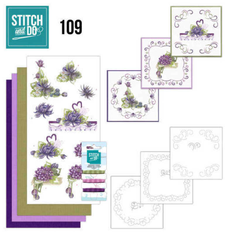 Stitch and Do 109: Summer dahlia's